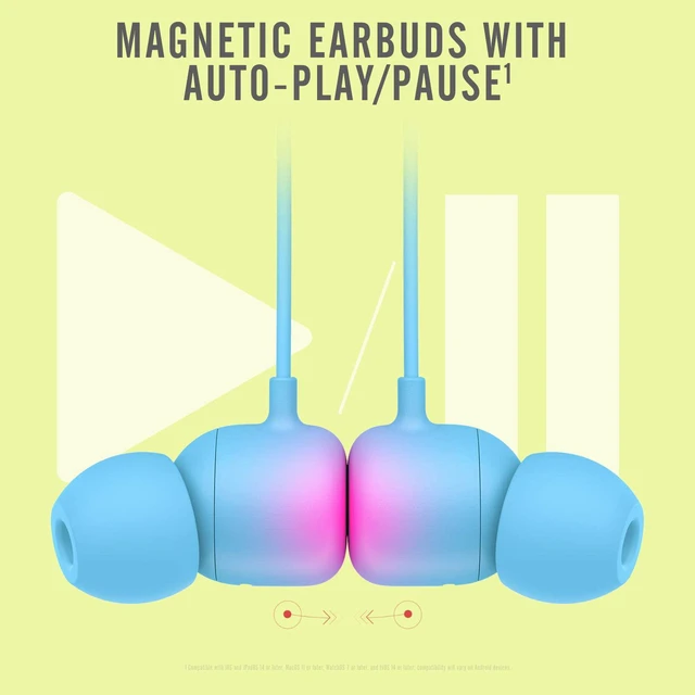 Alt view image 4 of 7 - Beats by Dr. Dre Beats Flex All-Day Wireless In-Ear Earphones, Flame Blue