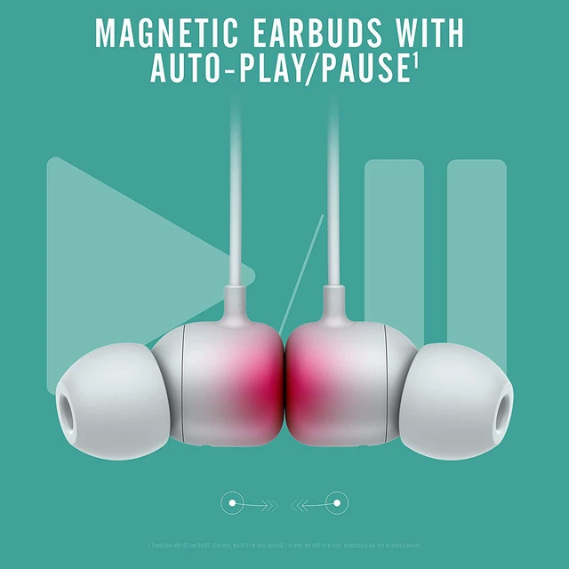 Alt view image 5 of 14 - Beats by Dr. Dre Beats Flex All-Day Wireless In-Ear Earphones, Smoke Gray