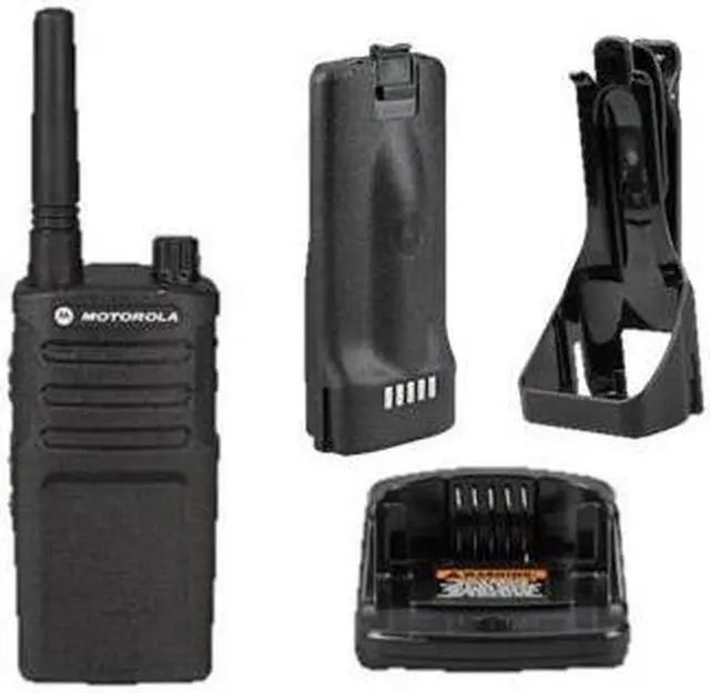 Alt view image 3 of 3 - 6 Pack of Motorola RMM2050 Two way Radio Walkie Talkies