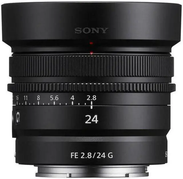 Alt view image 10 of 20 - Sony FE 24mm F2.8 G Full-Frame Ultra-Compact G Lens