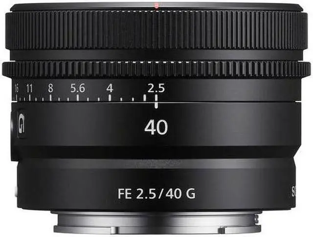 Alt view image 10 of 20 - Sony FE 40mm F2.5 G Full-Frame Ultra-Compact G Lens