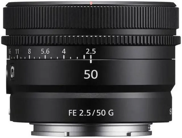 Alt view image 10 of 20 - Sony FE 50mm F2.5 G Full-Frame Ultra-Compact G Lens