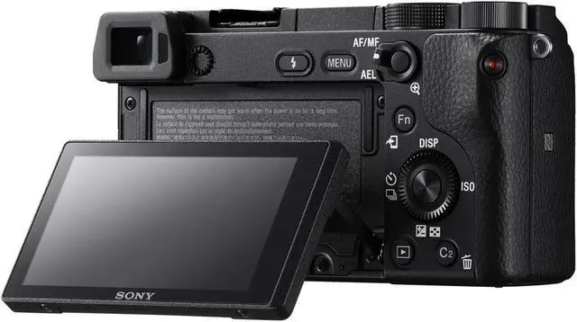 Alt view image 4 of 4 - Sony Alpha a6300 Mirrorless Camera with 16-50mm Lens Black ILCE6300L/B With Soft Bag, 64GB Memory Card, Card Reader , Plus Essential Accessories