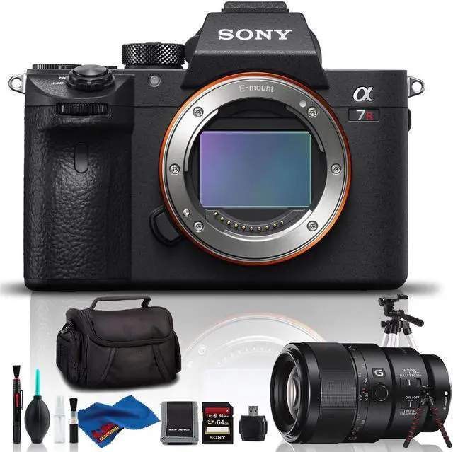 Alt view image 5 of 8 - Sony Alpha a7R III Mirrorless Digital Camera with 90mm Lens - Deluxe Kit