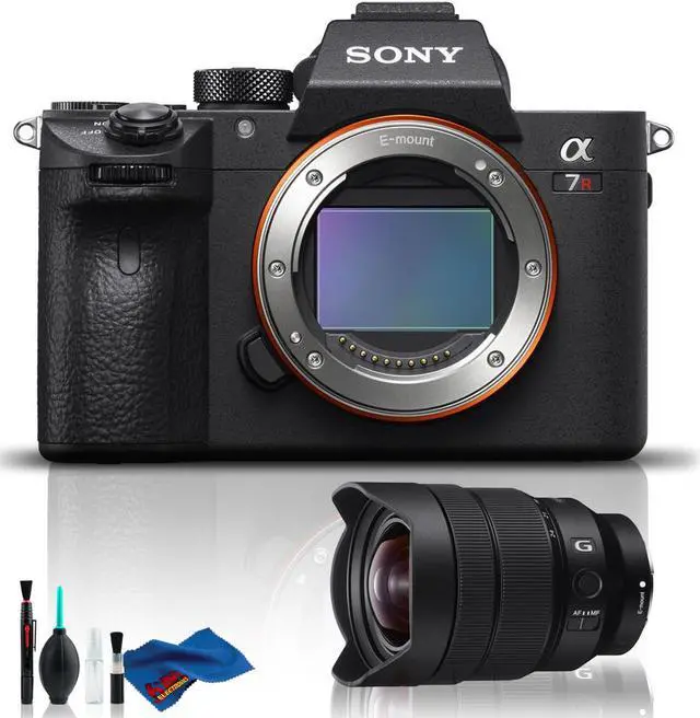 Alt view image 5 of 8 - Sony Alpha a7R III Mirrorless Digital Camera with 12-24mm Lens - Starter Kit