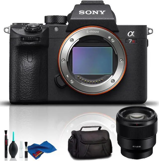 Alt view image 5 of 8 - Sony Alpha a7R III Mirrorless Digital Camera with 85mm Lens - Standard Kit