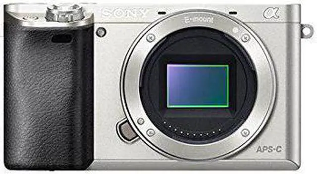 Main image of Sony Alpha a6000 Mirrorless Digital Camera 24.3MP SLR Camera with 3.0-Inch LCD - Body Only (Silver)