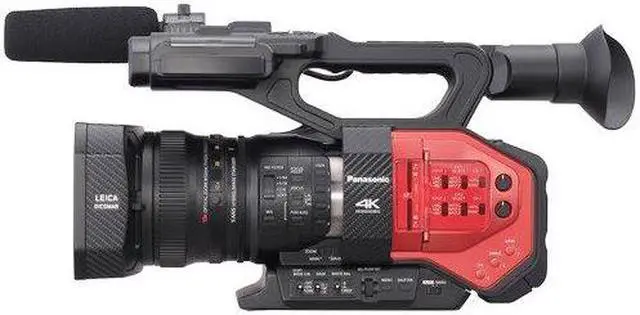 Alt view image 2 of 4 - Panasonic AG-DVX200 4K Camcorder with Four Thirds Sensor and Integrated Zoom Lens (International Model)