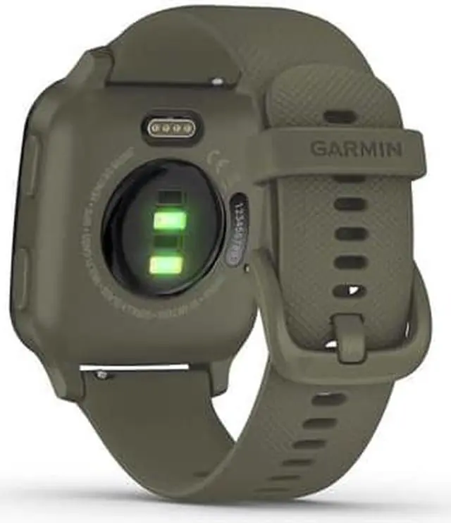 Alt view image 16 of 20 - Garmin Venu SQ Music Edition - Moss with Slate Bezel