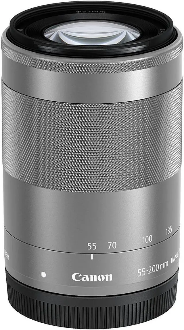 Alt view image 3 of 4 - Canon EF-M 55-200mm f/4.5-6.3 Image Stabilization STM Zoom Lens (Silver)