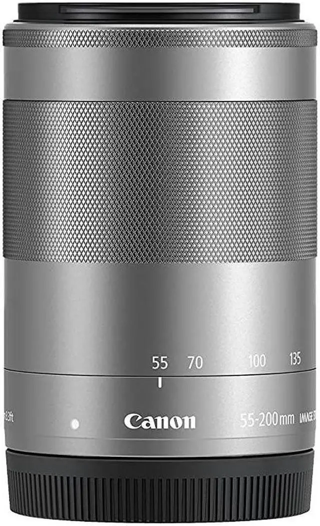 Alt view image 4 of 4 - Canon EF-M 55-200mm f/4.5-6.3 Image Stabilization STM Zoom Lens (Silver) (Renewed)