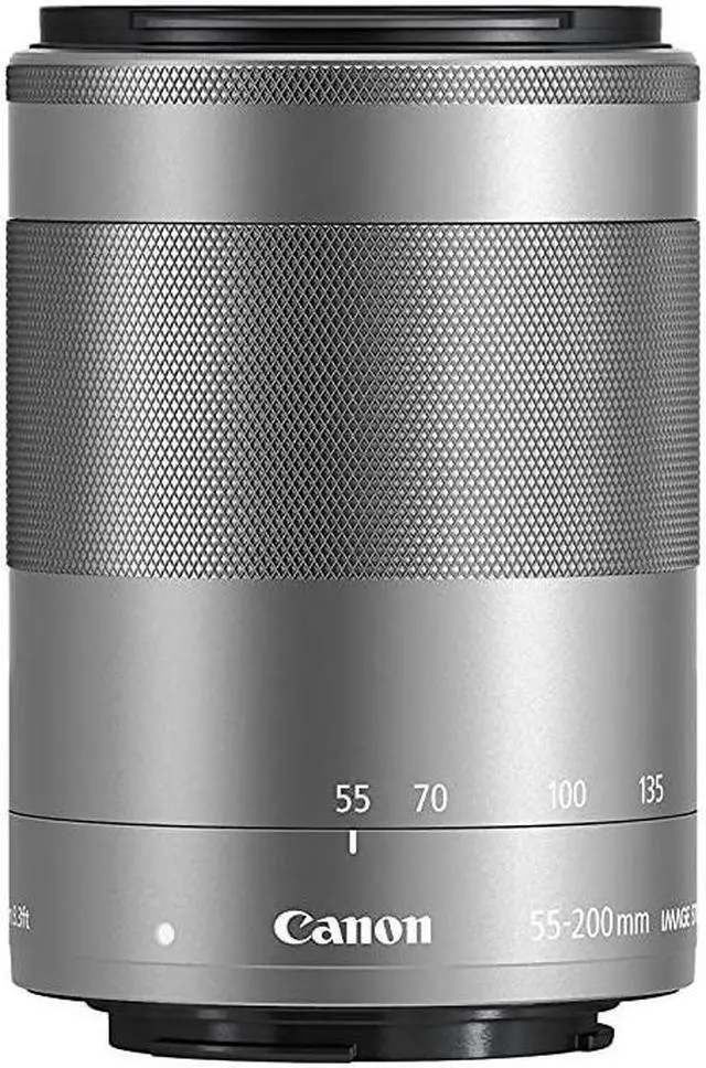 Alt view image 2 of 4 - Canon EF-M 55-200mm f/4.5-6.3 Image Stabilization STM Zoom Lens (Silver) (Renewed)