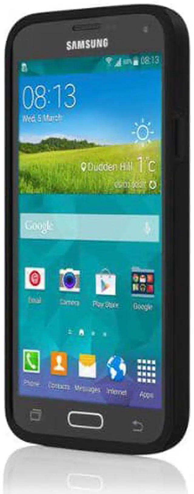 Alt view image 3 of 4 - Incipio Stowaway Credit Card Case for Samsung Galaxy S5 - Retail Packaging - Black/Black