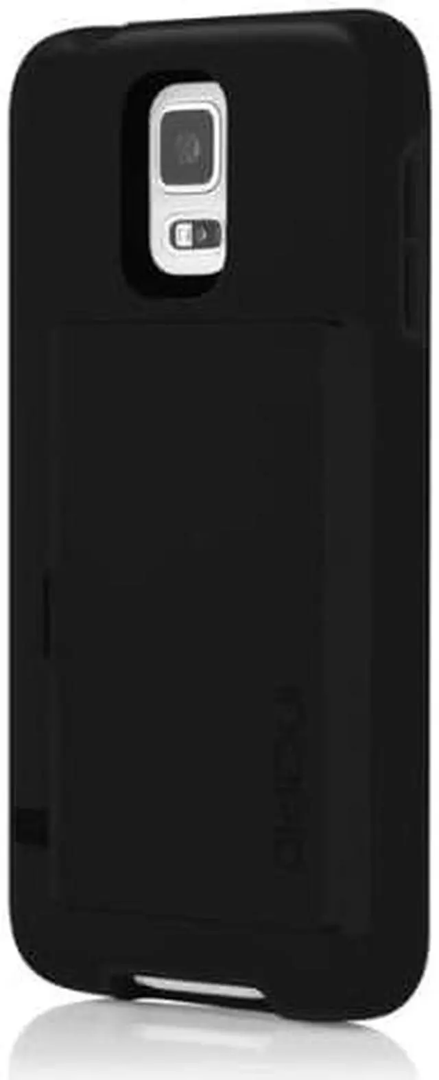 Alt view image 4 of 4 - Incipio Stowaway Credit Card Case for Samsung Galaxy S5 - Retail Packaging - Black/Black