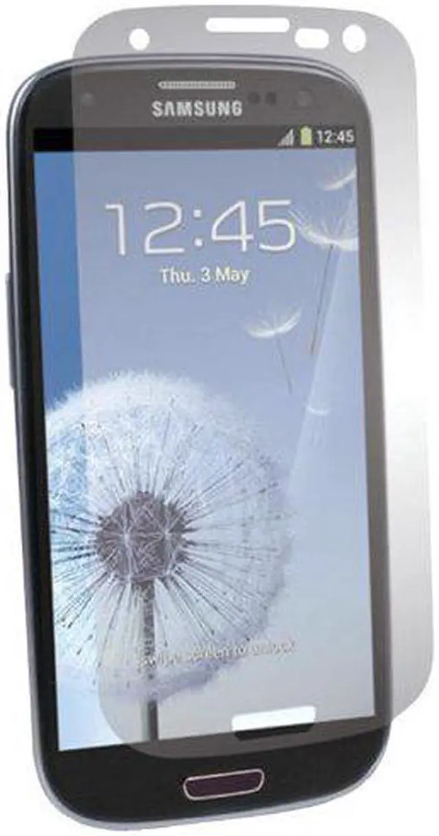 Alt view image 2 of 2 - BodyGuardz BZ-USG3-0412F UltraTough Optically Clear Screen Protectors with Anti-Microbial-Gel/Dry Apply for Samsung Gala