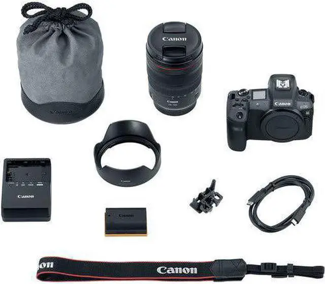 Alt view image 3 of 4 - Canon EOS R Mirrorless Digital Camera International Model W/ 24-105 Lens Base Bundle With More