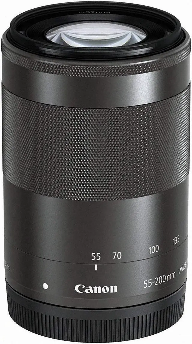 Alt view image 2 of 4 - Canon EF-M 55-200mm f/4.5-6.3 Image Stabilization STM Lens (Black) (Renewed)