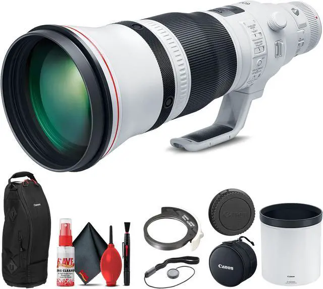 Main image of Canon EF 600mm f/4L IS III USM Lens 3329C002 + Cap Keeper + Cleaning Kit Base Bundle