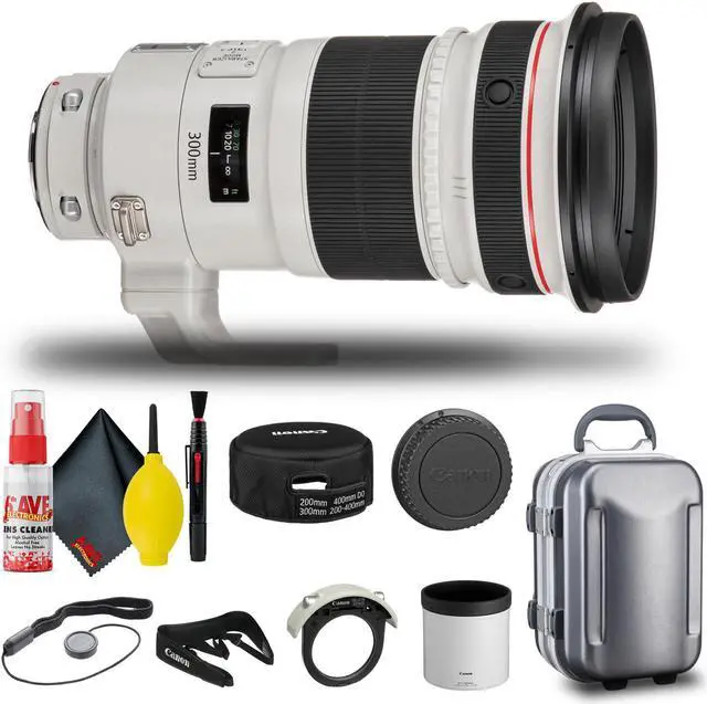 Main image of Canon EF 300mm f/2.8L IS II USM Lens (4411B002) + Cap Keeper + More