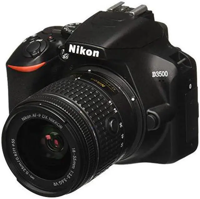 Main image of Nikon D3500 W/ AF-P DX NIKKOR 18-55mm f/3.5-5.6G VR Black