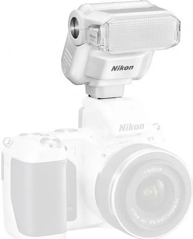 Alt view image 6 of 8 - Nikon 1 SB-N7 Speedlight - White