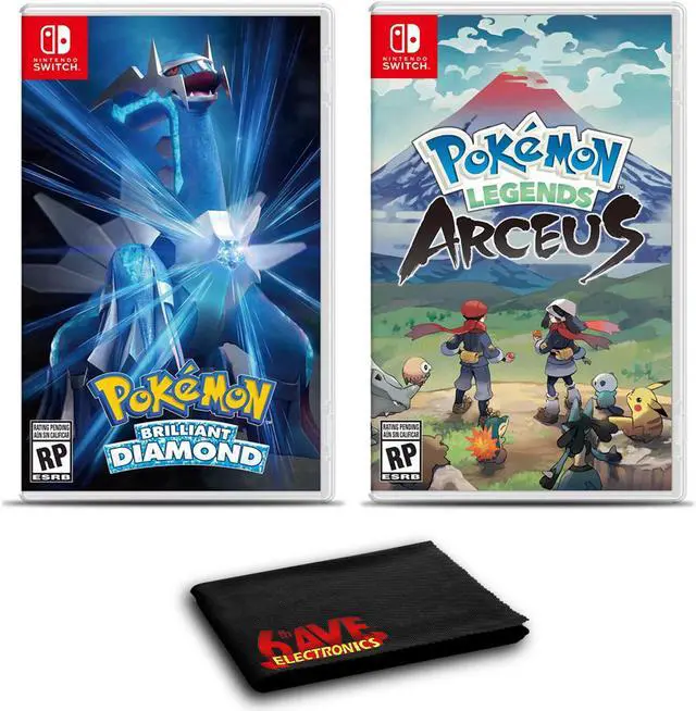 Main image of Pokemon Brilliant Diamond and Pokemon Legends: Arceus - Two Pack Game Bundle For Nintendo Switch