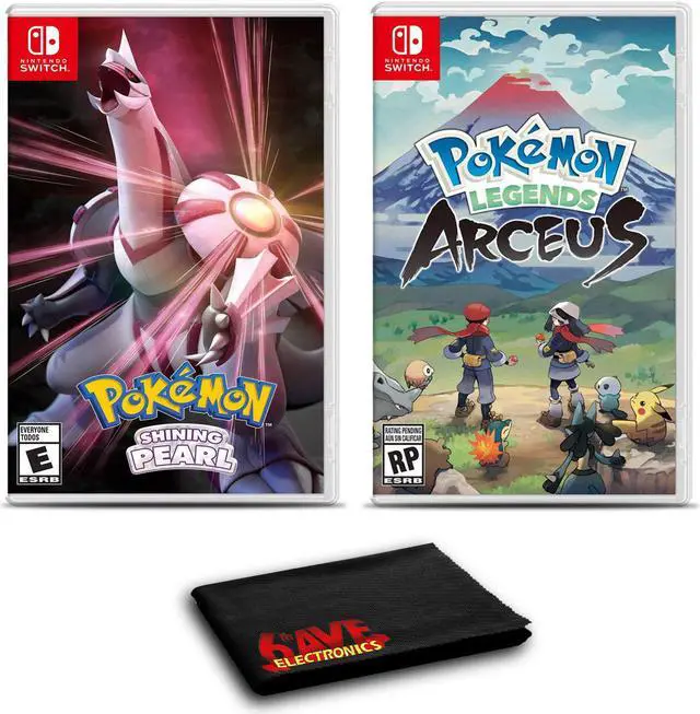 Main image of Pokemon Shining Pearl and Pokemon Legends: Arceus - Two Pack Game Bundle For Nintendo Switch