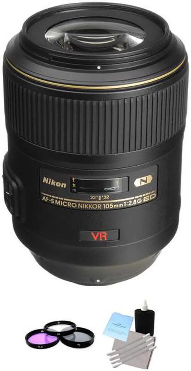 Alt view image 4 of 7 - Nikon 105mm f2.8 G ED AF-S VR Micro Lens