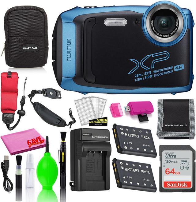 Fujifilm FinePix XP140 Waterproof Digital Camera (Sky Blue) with