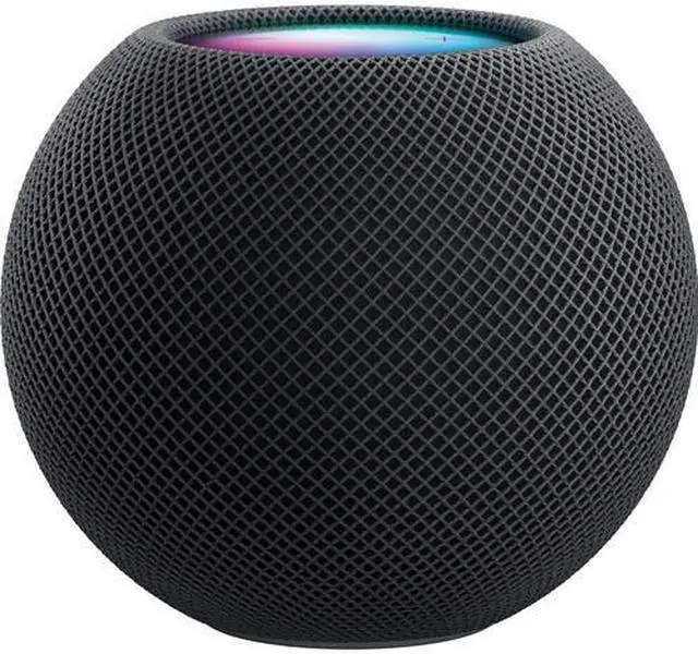 Alt view image 2 of 2 - Apple HomePod mini (Space Gray) MY5G2LL/A (2 Pack Bundle)