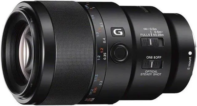 Alt view image 2 of 4 - Sony SEL90M28G FE 90mm f/2.8-22 Macro G OSS Standard-Prime Lens for Mirrorless Cameras