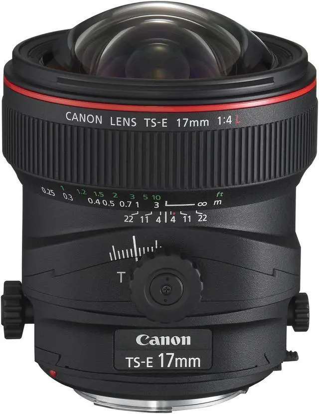 Alt view image 2 of 3 - Canon TS-E 17mm f/4L UD Aspherical Ultra Wide Tilt-Shift Lens for Canon Digital SLR Cameras