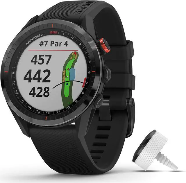 Alt view image 2 of 4 - Garmin Approach S62 Smartwatch-Black(Bundle) + Accessories
