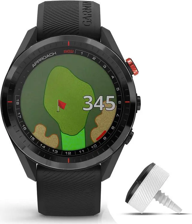 Alt view image 3 of 4 - Garmin Approach S62 Smartwatch-Black(Bundle) + Accessories