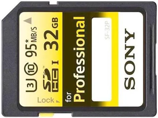 Alt view image 11 of 12 - Sony 32GB Professional Class 10 UHS-I U3 SDHC Memory Card #SF-32P/T1