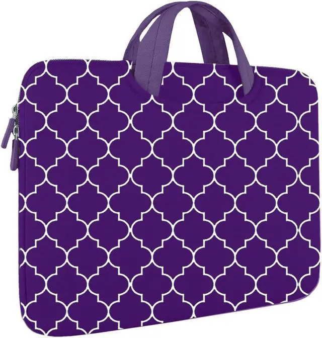 Alt view image 2 of 4 - Tablet Essential Accessory Bundle with Purple Moroccan Sleeve