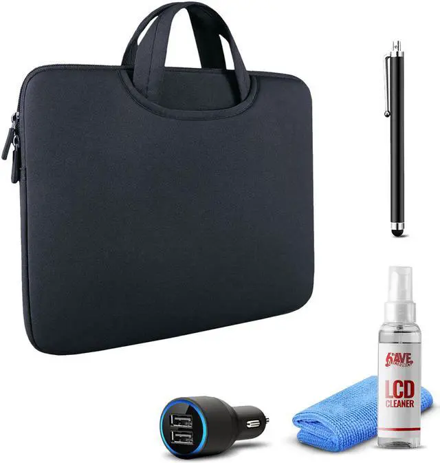Main image of Tablet Essential Accessory Bundle with Black Sleeve