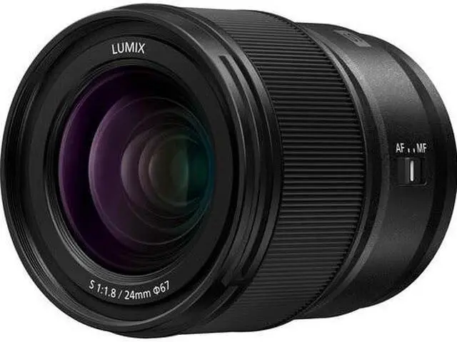 Alt view image 4 of 12 - Panasonic LUMIX S Series Camera Lens, 24mm F1.8 L-Mount Interchangeable Lens for Mirrorless Full Frame Digital Cameras, S-S24