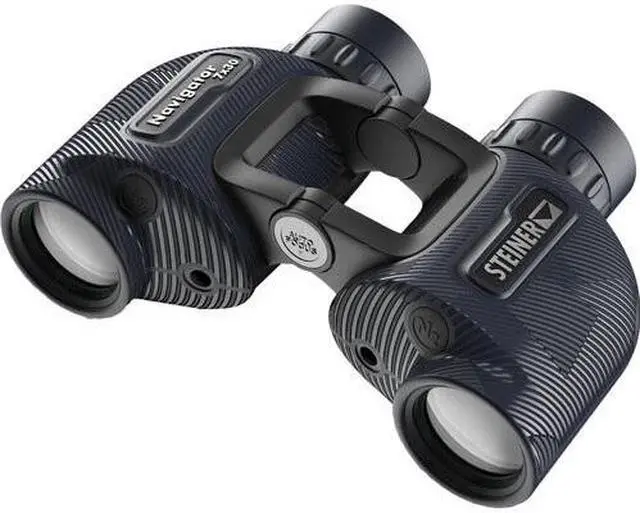 Alt view image 2 of 5 - steiner navigator open hinge 7x30 porro prism binocular, charcoal, 2340