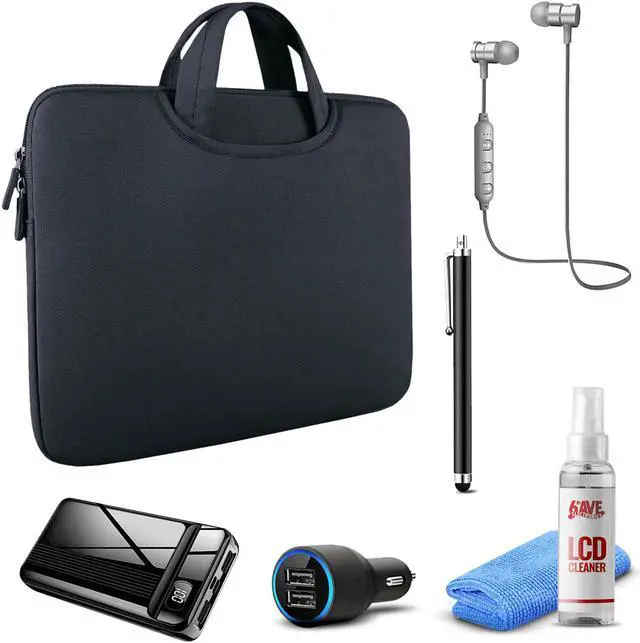 Main image of Tablet Travel Accessory Bundle with Black Sleeve