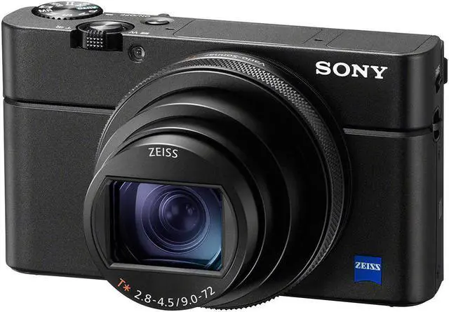 Alt view image 2 of 4 - Sony RX100 VI 20.1 MP Premium Compact Digital Camera w/ 1-inch sensor, 24-200mm ZEISS zoom lens and pop-up OLED EVF (DSC