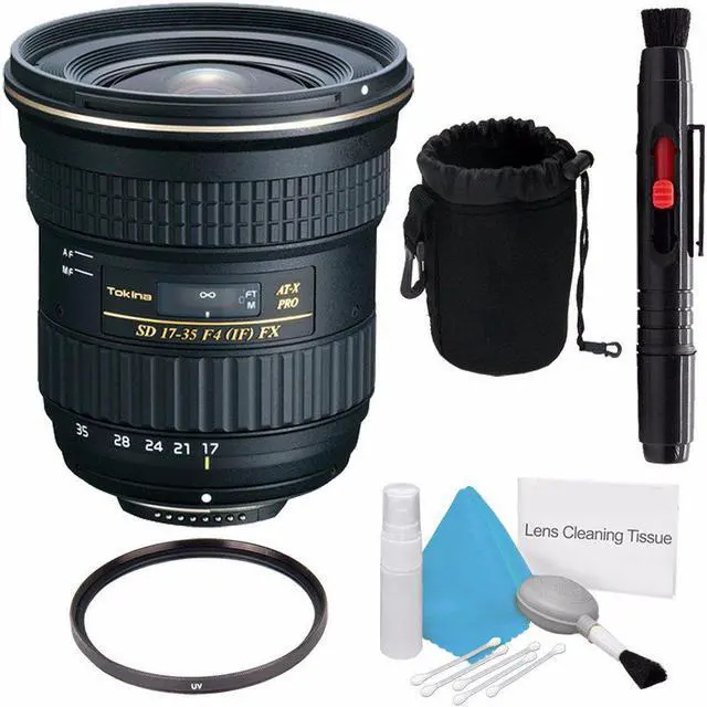 Main image of Tokina 17-35mm f/4 Pro FX Lens for Canon Cameras (International Model) +Deluxe Cleaning Kit + Lens Cleaning Pen Travel Bundle