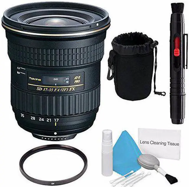 Alt view image 2 of 2 - Tokina 17-35mm f/4 Pro FX Lens for Canon Cameras (International Model) +Deluxe Cleaning Kit + Lens Cleaning Pen Travel Bundle