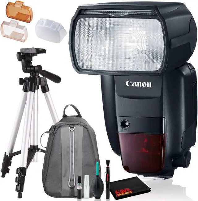 Main image of Canon Speedlite 600EX II-RT (Intl Model) Includes Backpack and 57" Tripod