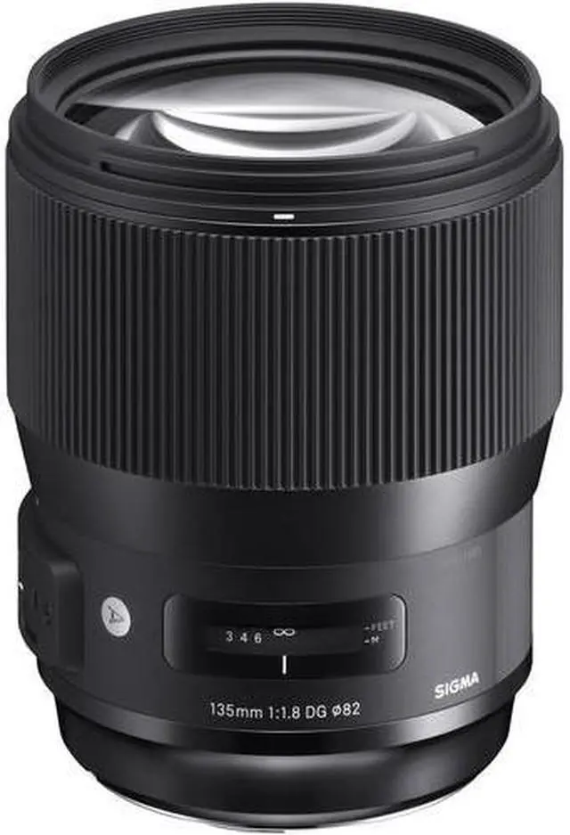 Alt view image 2 of 4 - Sigma 135mm f/1.8 DG HSM Art Lens for Nikon F with Cleaning Kit, Tripod, 32GB Memory Kit, Filters, and Padded Lens Case