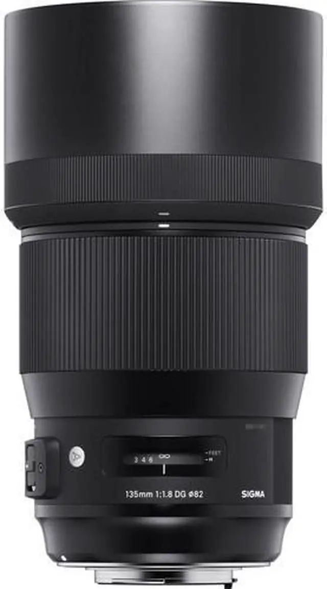 Alt view image 4 of 4 - Sigma 135mm f/1.8 DG HSM Art Lens for Nikon F with Cleaning Kit, Tripod, 32GB Memory Kit, Filters, and Padded Lens Case