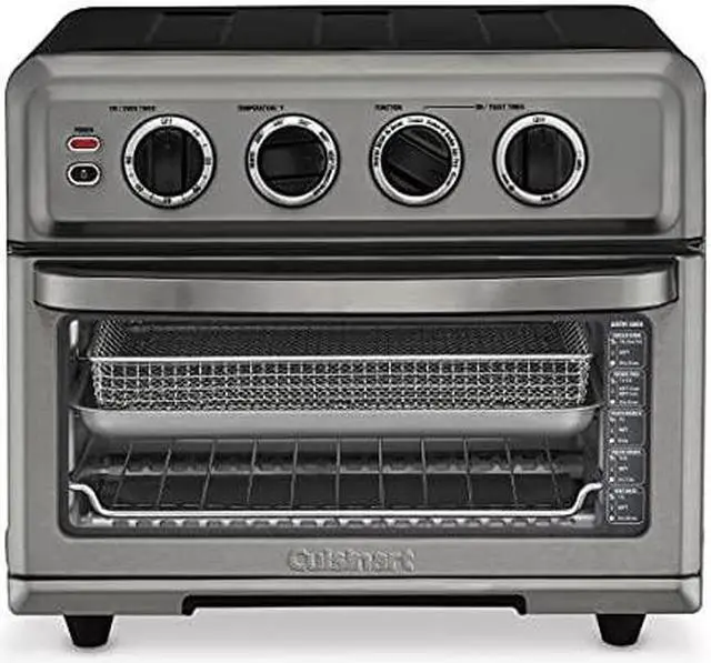 Main image of Cuisinart TOA-70BKS AirFryer Toaster Oven with Grill Black Stainless Steel Bundle with 1 YR CPS Enhanced Protection Pack
