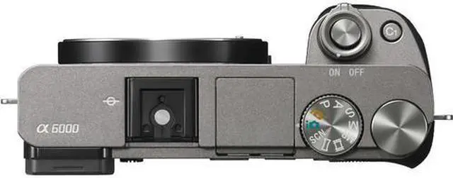 Alt view image 6 of 6 - Sony Mirrorless Digital Camera with 3" LCD, Graphite (ILCE-6000/H) (International Model No Warranty) (International Model)