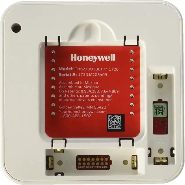 Alt view image 3 of 4 - 2-Pack Honeywell TH6210U2001/U T6 Pro Programmable Thermostat + LCD Cleaner Bundle