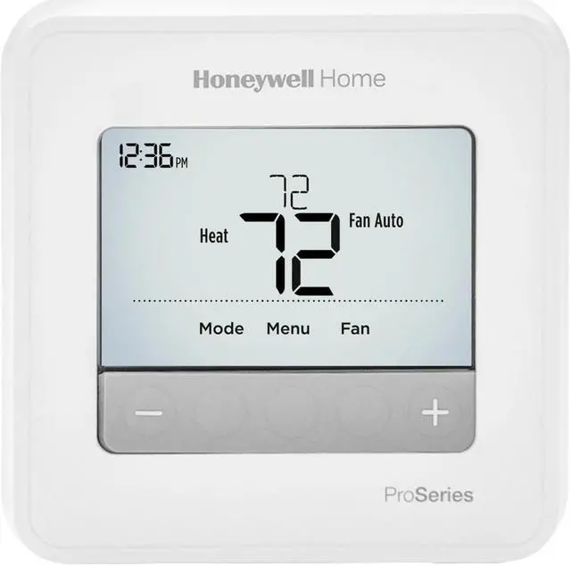 Alt view image 2 of 8 - Honeywell VisionPRO 8000 Thermostat - White + LCD Cleaner